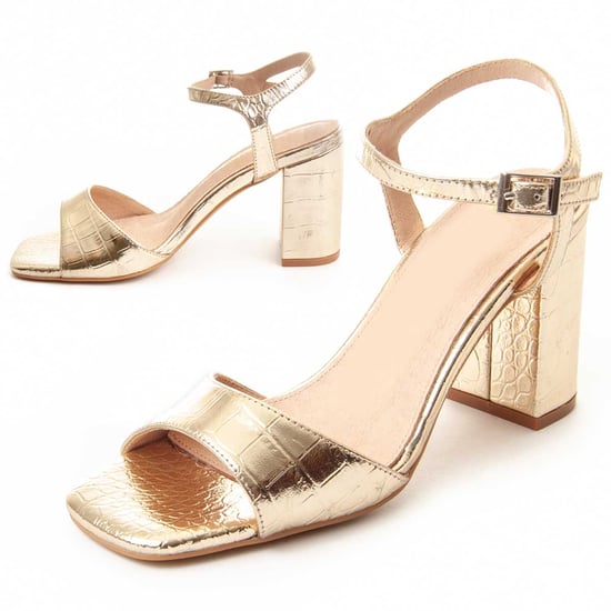 Montevita Heel Sandal Sandal In Goud - Image 1
