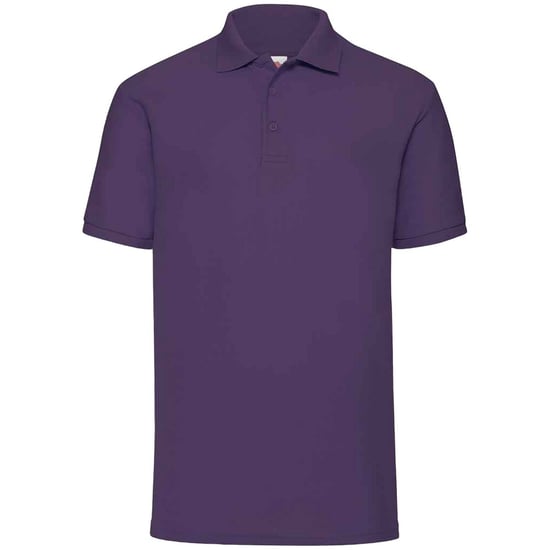Fruit of the Loom Heren 65/35 Poloshirt (Paars) - Image 1