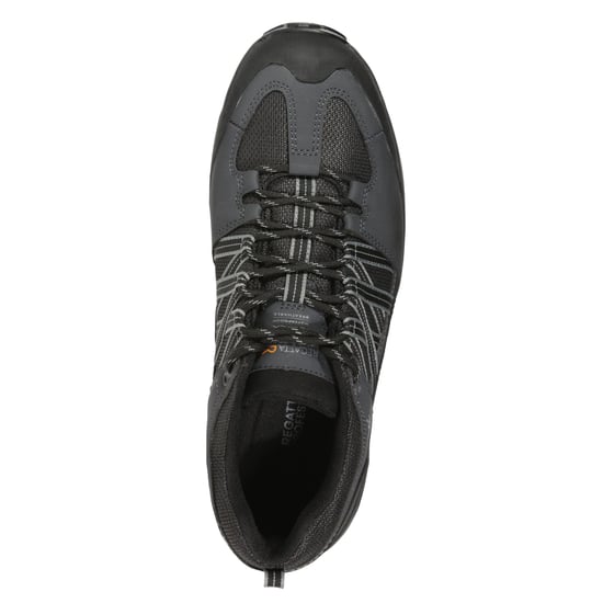 Regatta Mens Clayton Safety Trainers (Black/Briar)