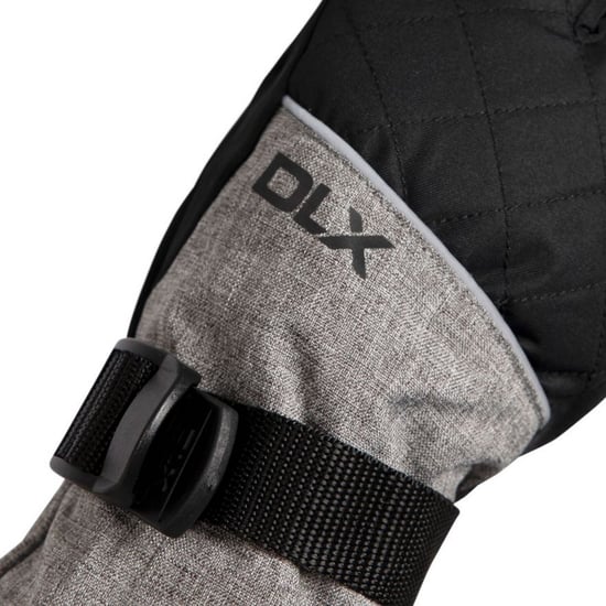 Trespass Dames Sengla Ski Handschoenen (Zwart/Grey Marl) - Image 5