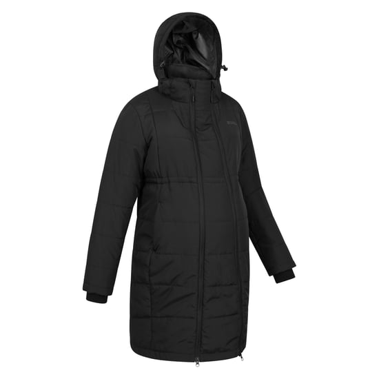 Mountain Warehouse Dames/Dames Amethist Lange Gevoerde Zwangerschapsjas (Zwart) - Image 4