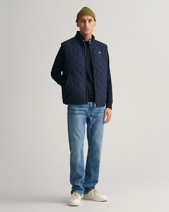 GANT Mens Quilted Windcheater Vest