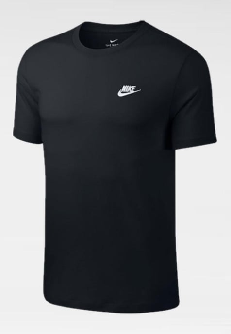Nike Sportswear Club T-shirt voor heren in zwart - Image 3