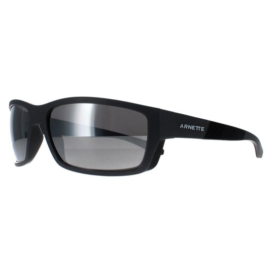 Arnette Rechthoek Heren Medium Grijs Spiegel Zilver Gepolariseerd AN4336 Frambuesa - Image 1
