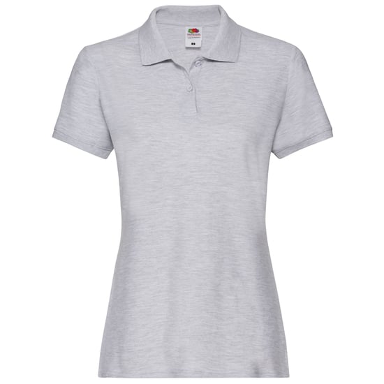 Fruit of the Loom Dames/dames Premium Poloshirt (Heide Grijs) - Image 1
