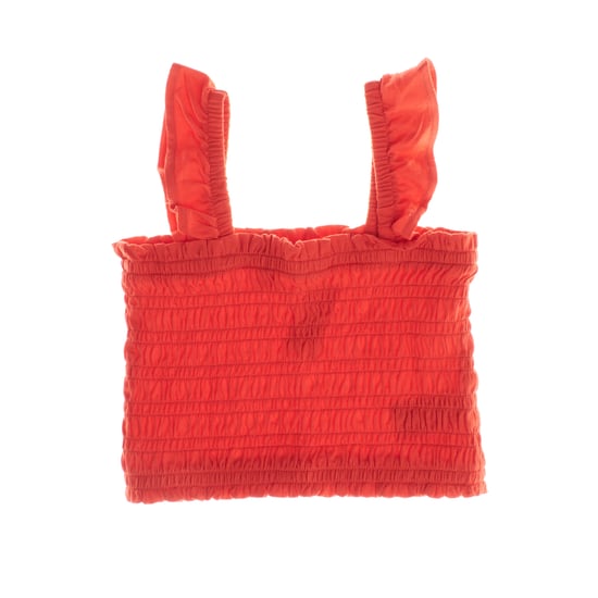 665820 Girl's Ruched Strap Top