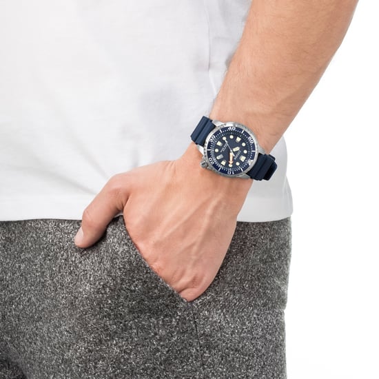Citizen Promaster Marine Diver Heren Blauwe Horloge BN0151-17L - Image 5