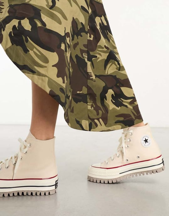 Converse CT70 Trek Hi sportschoenen in wit - Image 2