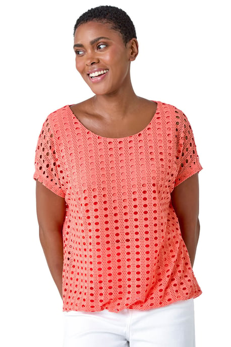 Cut Out Detail Stretch Top