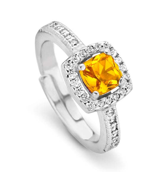 Orphelia Dames 925 Sterling Zilveren Ring - Zilver ZR-7199/CH - Image 1