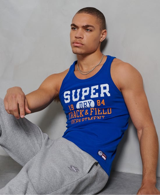 Superdry Track & Field Graphic Vest