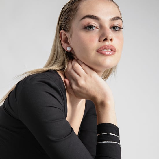 Luxenter 925 Sterling zilveren armband met gerhodineerde briljant zirkonia - Kileh - Image 4