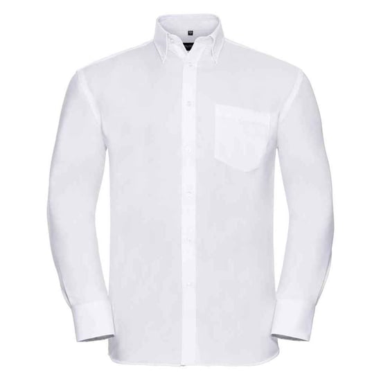 Russell Collection Heren Ultimate Formeel Overhemd Met Lange Mouwen (Wit) - Image 1