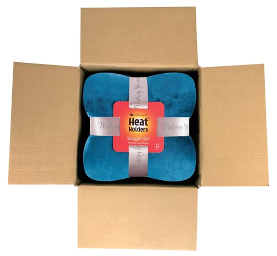 Heat Holders - Thermische deken van fleece van 1,7 tog - Groenblauw - Image 2