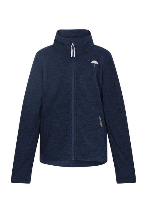 Schmuddelwedda Fleece jas meisjes (kinderen) marine gem - Image 1