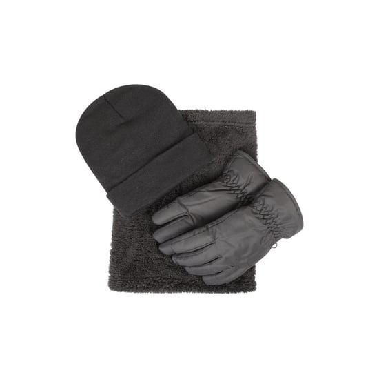 Mountain Warehouse Accessoireset voor kinderen (Set van 3) (Houtskool) - Image 1