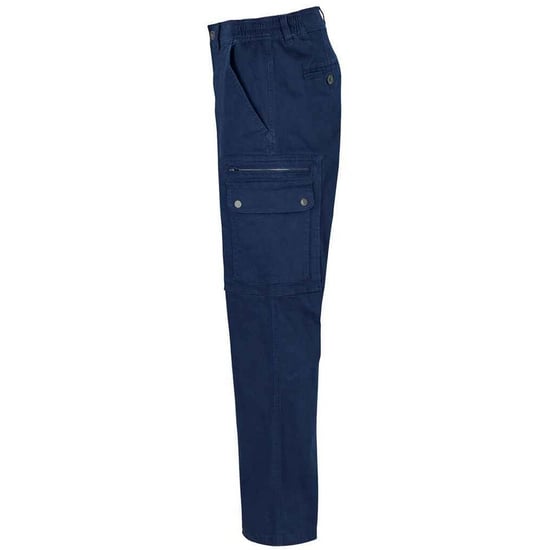 SOLS Heren Docker Stretch Cargo Broek (Marine) - Image 2