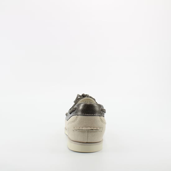 Timberland Klassieke Bootschoenen Off White Leer Vrouwen Veterschoenen A1C2S - Image 2