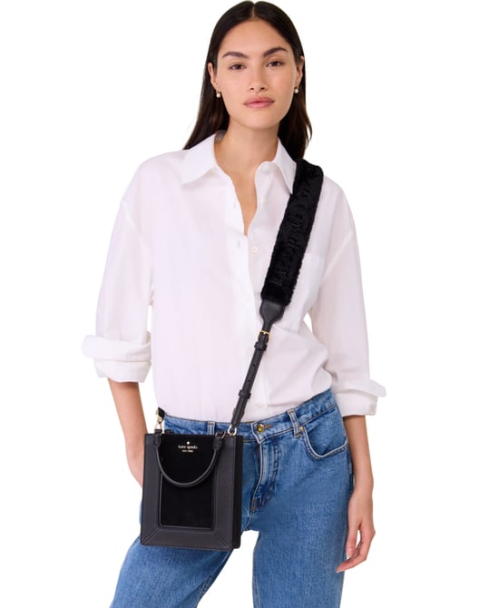Bag Strap Faux Fur Strap