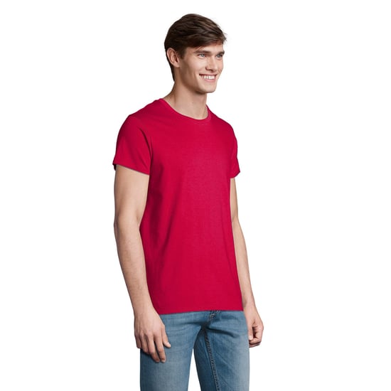 SOLS Heren Crusader Organisch T-shirt (Fuchsia) - Image 5