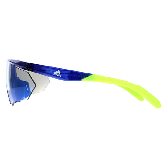 Adidas Shield Mens Frosted Blue Vario Mirror Blue Photochromic SP0027