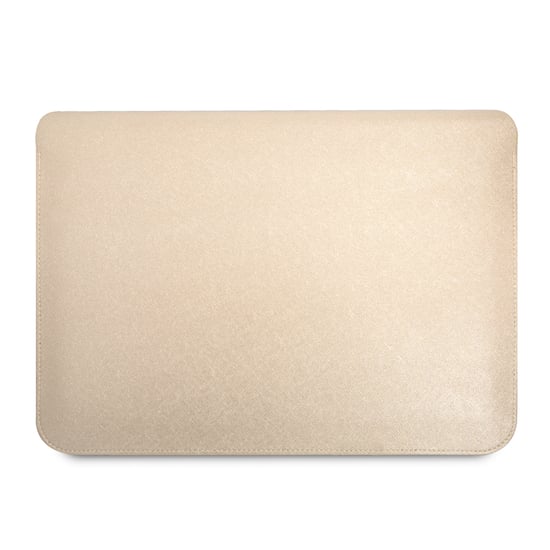 Guess 13/14 Inch Laptop Sleeve PU Saffiano Triangle Metal Logo