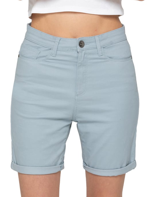 Enzo | Dames Chino Korte Broek Skinny Fit - Image 1