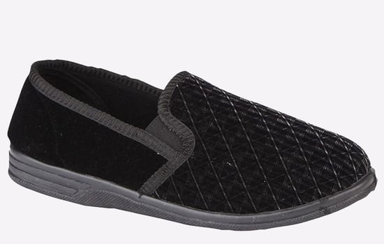 Zedzzz Kevin Twin Gusset Slippers Mens