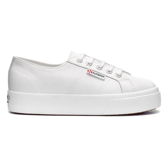 Superga Volwassen unisex 2730 nappaleer sportschoenen (Optisch Wit) - Image 1