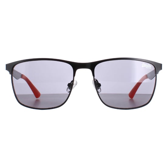 Superdry Square Mens Matte Black Grey Ace SDS