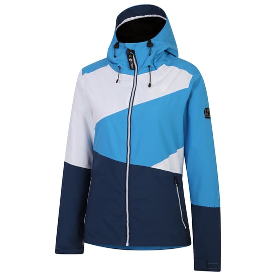 Dare 2B Womens/Ladies Ice Colour Block Ski Jacket (Swedish Blue/Moonlight Denim)