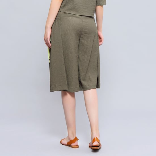 Casual brede been capri -broek - Image 2