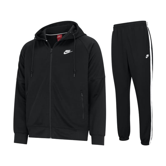 Nike Sportswear Tribute Tracksuit met volledige rits in zwart - Image 1
