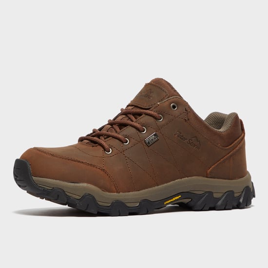 Peter Storm Women's Lindale Leather Waterproof Walking & Hiking Shoes with StormGrip Outsole