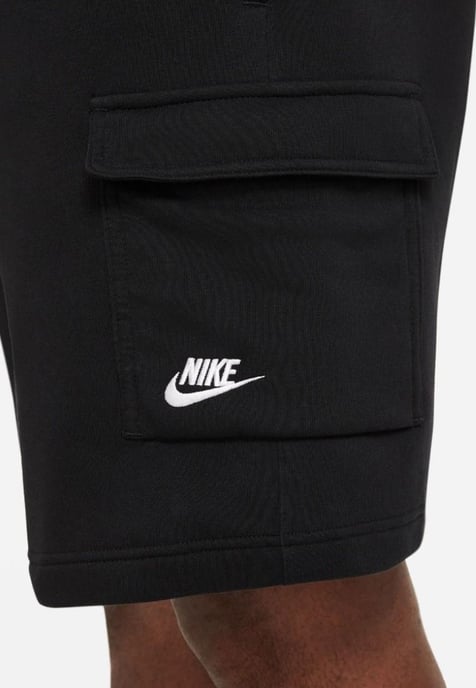 Nike Club cargoshort voor heren in zwart - Image 4