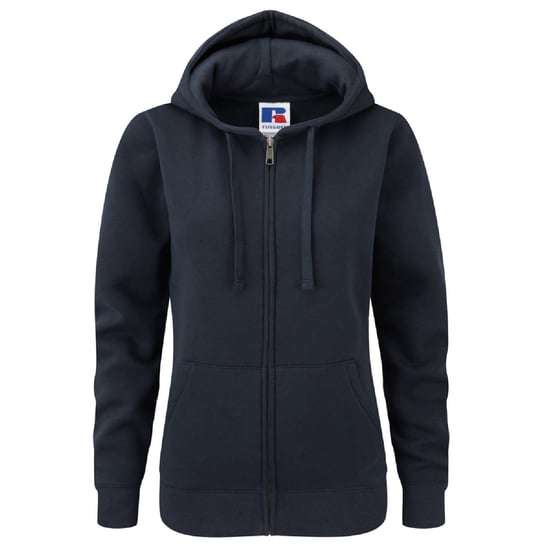Russell Ladies Premium Authentic Zipped Hoodie (3-Layer Fabric) (French Navy)