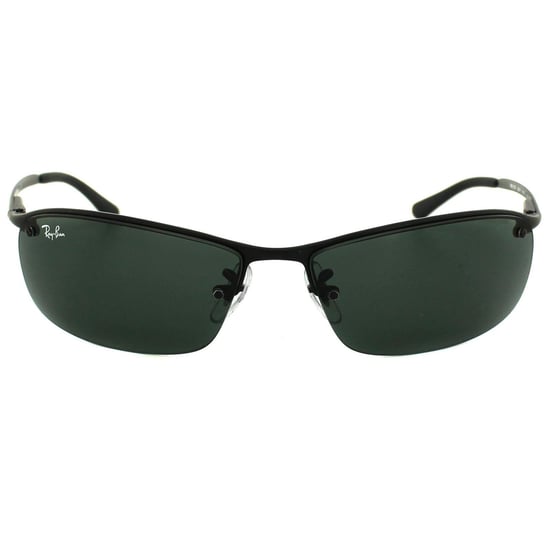 Ray-Ban Wrap Mens Matt Black Green Sunglasses RB3183