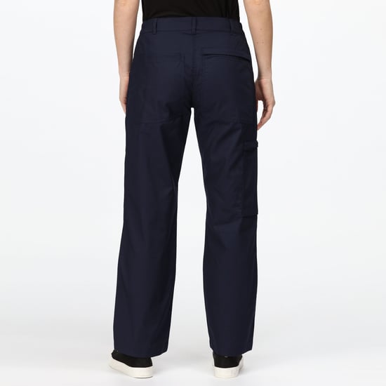 Regatta Womens/Ladies New Action Water Repellent Trousers (Navy)
