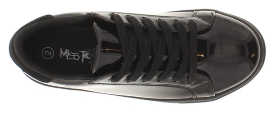 Miss Riot Girls School Shoes Trainers Twain black