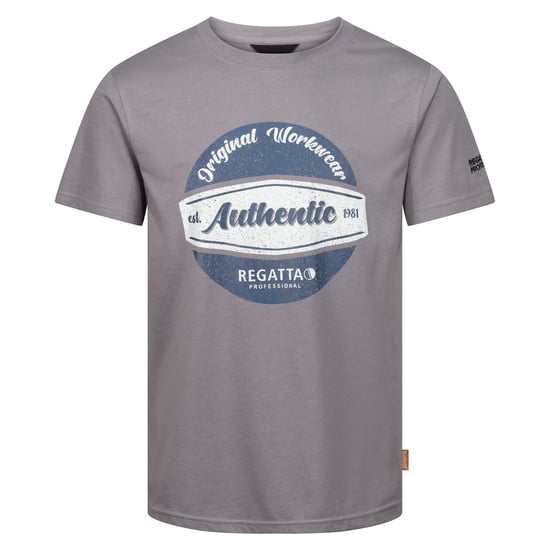 Regatta Mens Original Cotton T-Shirt (Rock Grey Marl)
