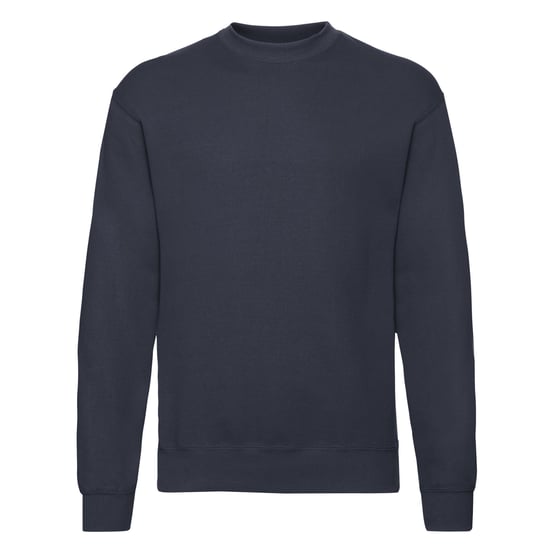 Fruit Of The Loom Heren Klassieke Drop Schouder Sweatshirt (Deep Navy) - Image 1