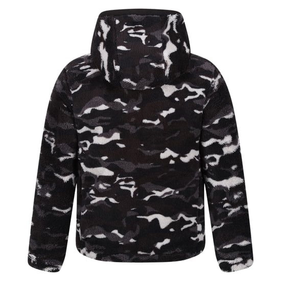 Regatta Childrens/Kids Kyrell Camo Reversible Jacket (Burnt Copper/Black)