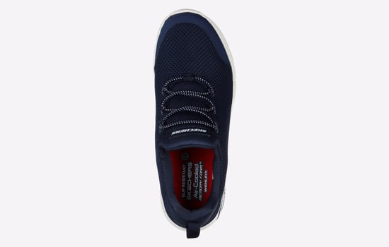 Skechers Workwear Marsing Waiola SR Mesh Dames Navy Sneakers - Image 4