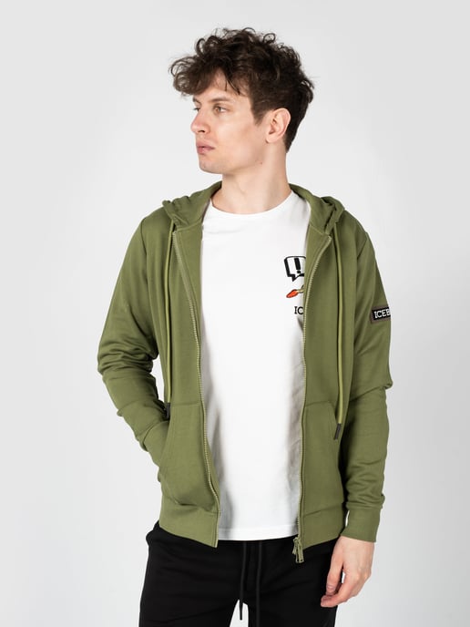 Iceberg blouse Hoodie Mannen groen - Image 3
