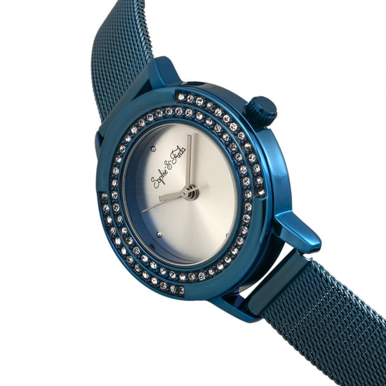 Sophie & Freda Cambridge Bracelet Watch w/Swarovski Crystals