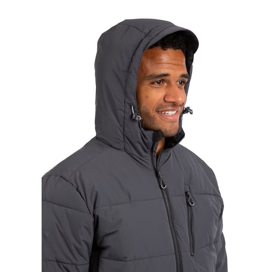 Trespass Mens Lescote TP50 Waterproof Jacket (Dark Grey)