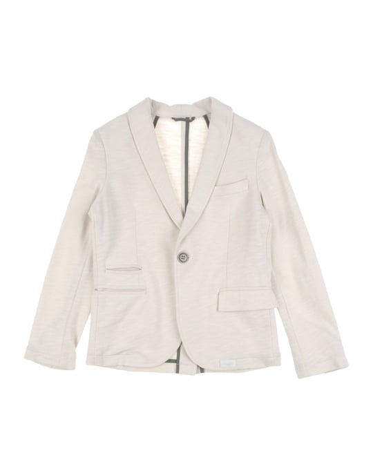 SUITS AND JACKETS Paolo Pecora Ivory Boy Cotton