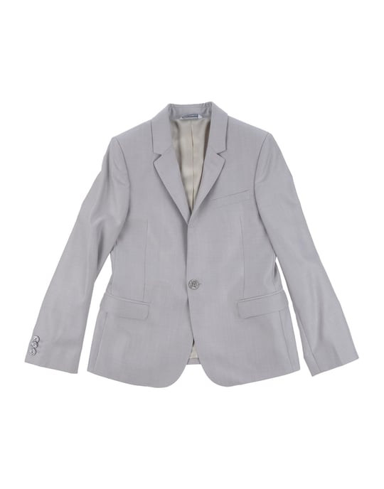 SUITS AND JACKETS Dolce & Gabbana Light grey Boy Virgin Wool