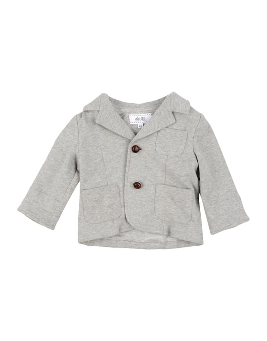 SUITS AND JACKETS Aletta Grey Boy Cotton