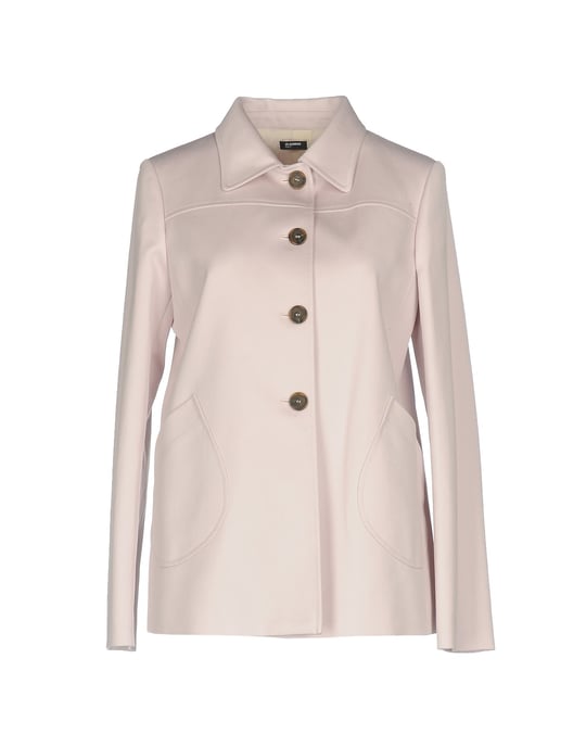 Jil Sander Navy Pink Cotton Classic Jacket